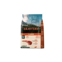 Bravery Perro Adulto Mediano y Grande Sabor Cordero - 12 KG