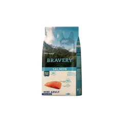 BRAVERY MINI ADULTO SALMON 7 KG
