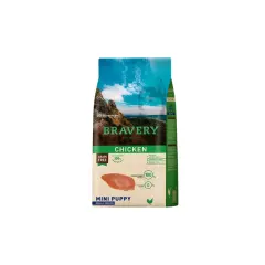 Bravery Perro Cachorro Mini Sabor Pollo - 2 KG