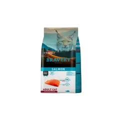 Bravery Gato Adulto Sabor Salmón - 7 KG