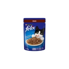 SACHET FELIX SABOR PAVO 85G