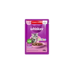SACHET WHISKAS GATITO CARNE 85 GRS