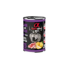 LATA ALPHA DE CORDERO CON PERA 400G