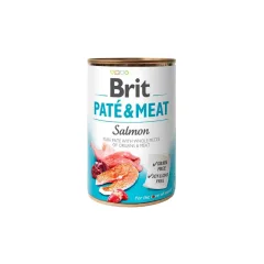 LATA BRIT CARE MEAT SALMON 400 GRS