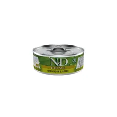 LATA N&D CAT PRIME JABALI MANZANA 80GR