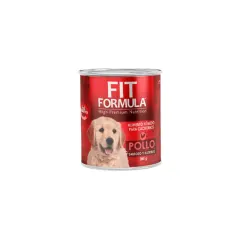 Fit Fórmula Lata Perro Cachorro - 280 g, Pollo