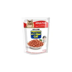 SOBRES MASTER CAT CARNE 85G