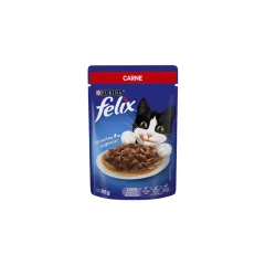 SACHET FELIX CLASSIC SABOR CARNE 85G
