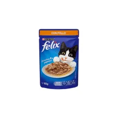SACHET FELIX SABOR CARNE 85G