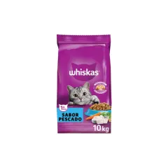WHISKAS SABOR PESCADO 10 KG