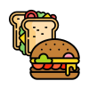 Hamburguesas y Sandwiches