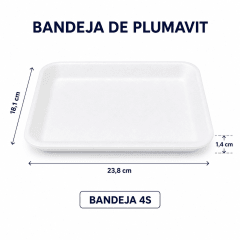 Bandeja de Plumavit