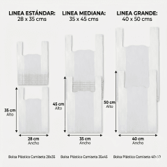 Bolsa Plástica Camiseta 0