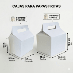 Caja Papas fritas