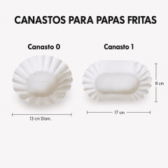 Canasto para papas fritas