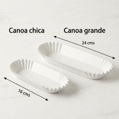 Canoa completo cartón