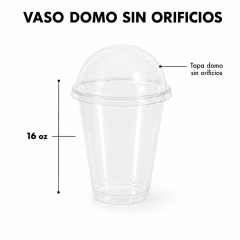 Vaso domo sin orificio 0