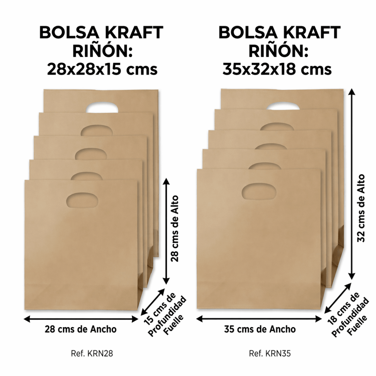 Bolsa Kraft Delivery - Riñon1