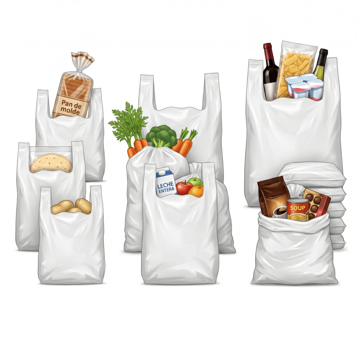 Bolsa Plástica Camiseta2