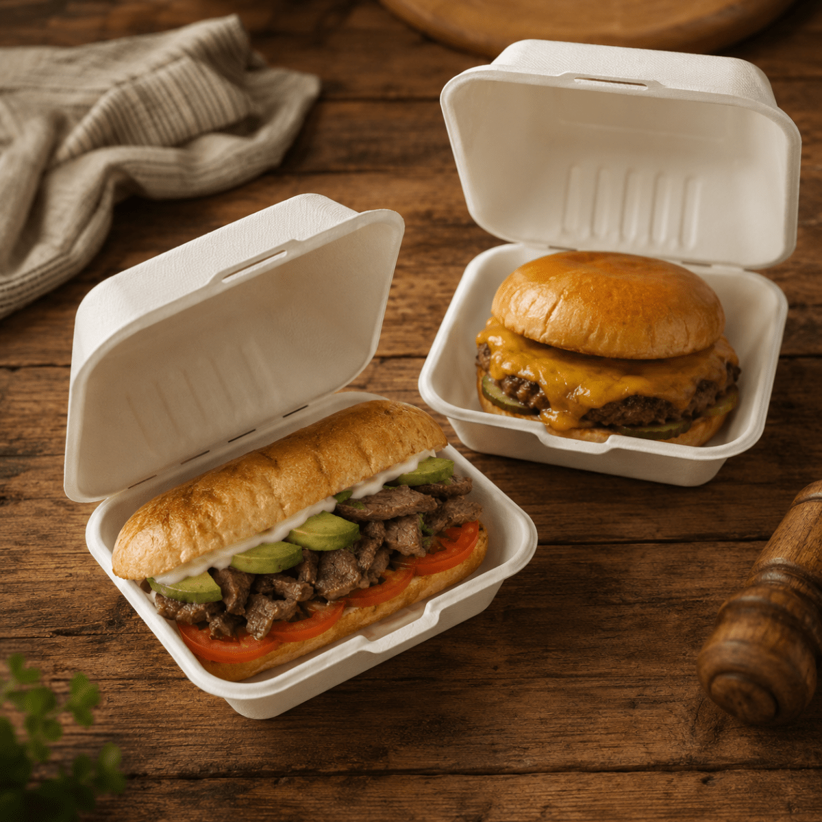Porta Sándwich Compostable2