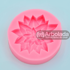 Molde Vela Flor estrella