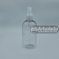 Barril Transparente con Spray transparente 250ml
