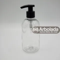 Barril Transparente con Dispensador 250ml
