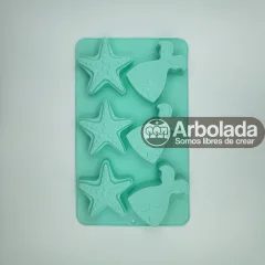 Molde cola de sirena