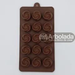 Molde mini tulipan flor