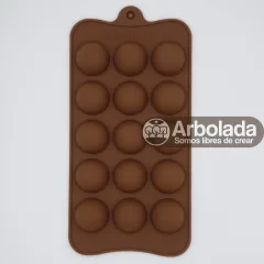 Molde Mini Semi Esfera