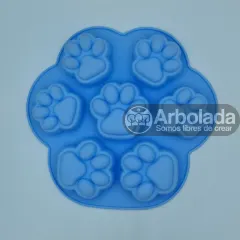 Molde Patitas de perro grande