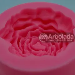 Molde Flor grande 3D