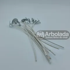 Mechas velas 20cm alto alcance
