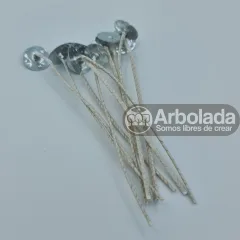 Mechas velas 12cm alto alcance