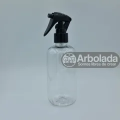 Barril Transparente con gatillo negro 250ml