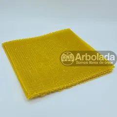 Cera de Abeja Natural en Láminas (3 láminas)
