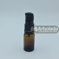 Botella vidrio ámbar 10ml válvula