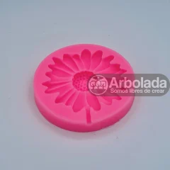 Molde Vela Flor Margarita grande