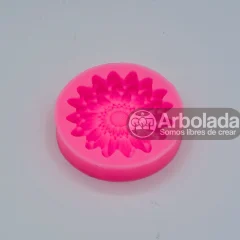 Molde Vela Flor Margarita Mini