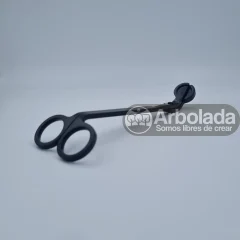 Tijera corta mecha velas