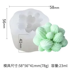 Molde suculenta tipo árbol