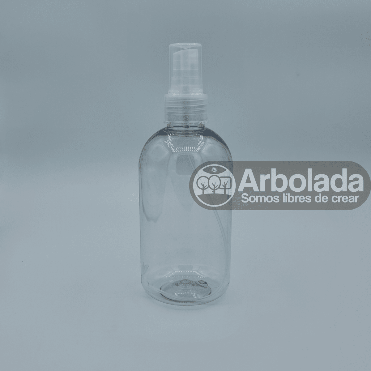 Barril Transparente con Spray transparente 250ml3