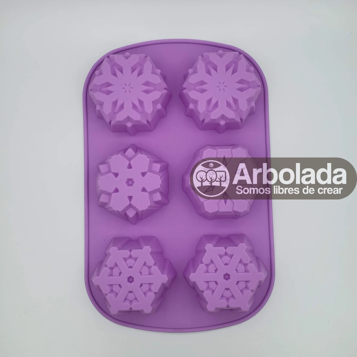 Molde Copo de nieve1
