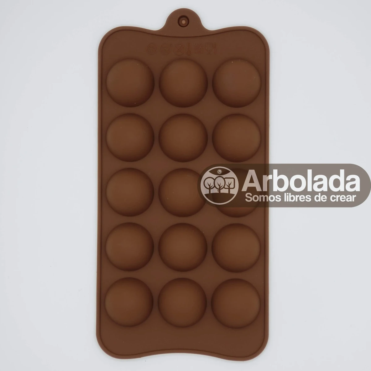 Molde Mini Semi Esfera1