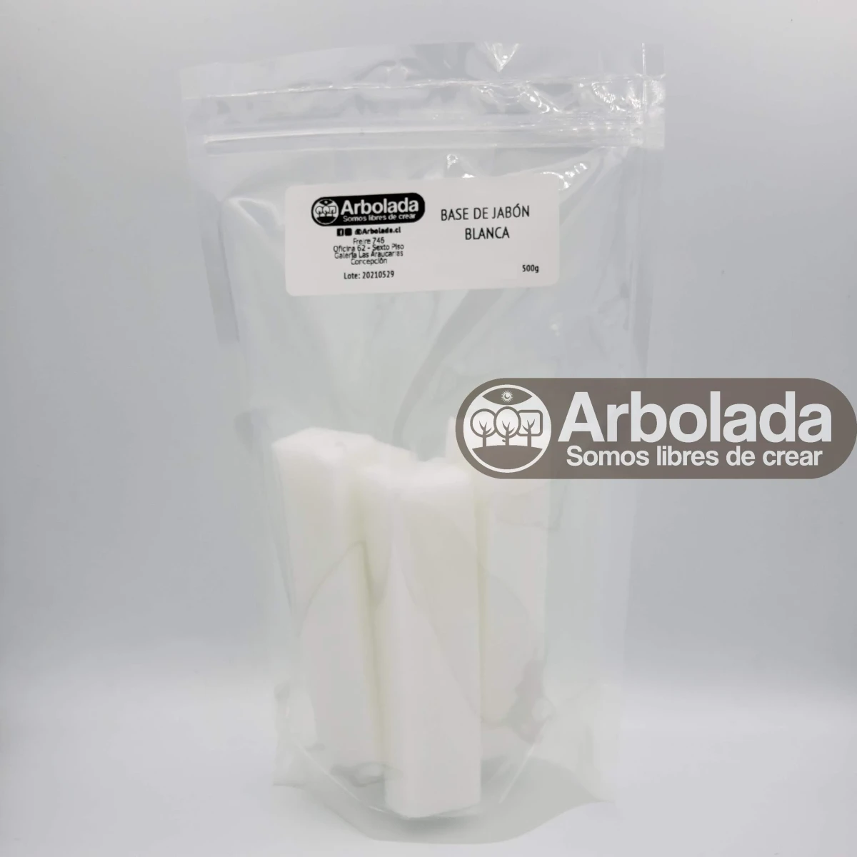Base de Jabón Blanca 500g1