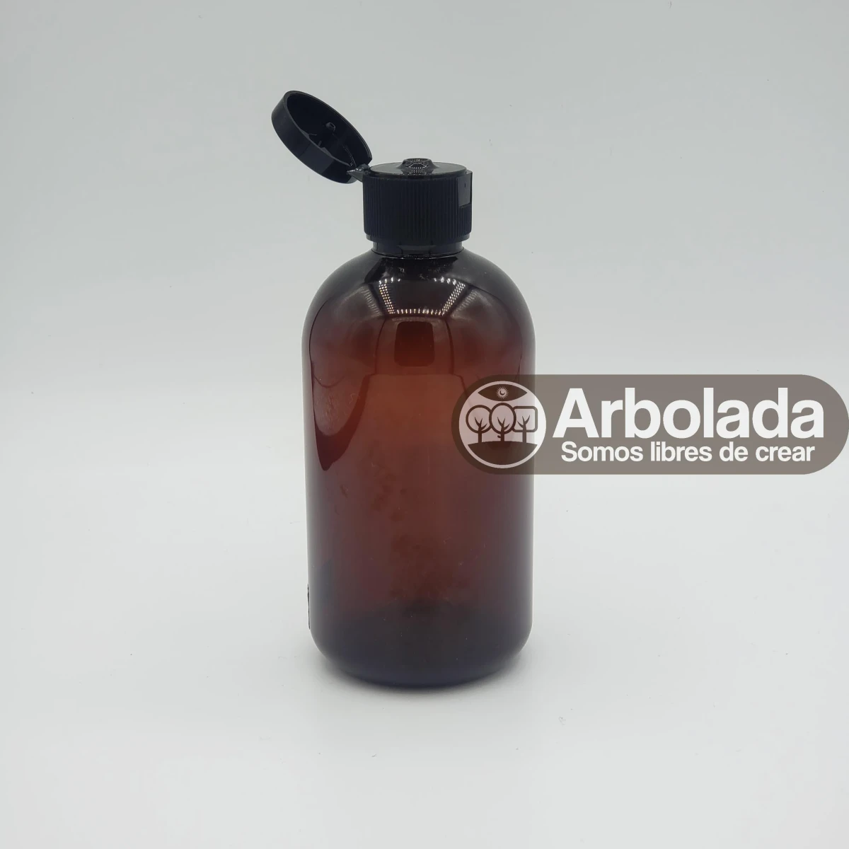 Barril Ambar con tapa negra 250 ml Ambar1