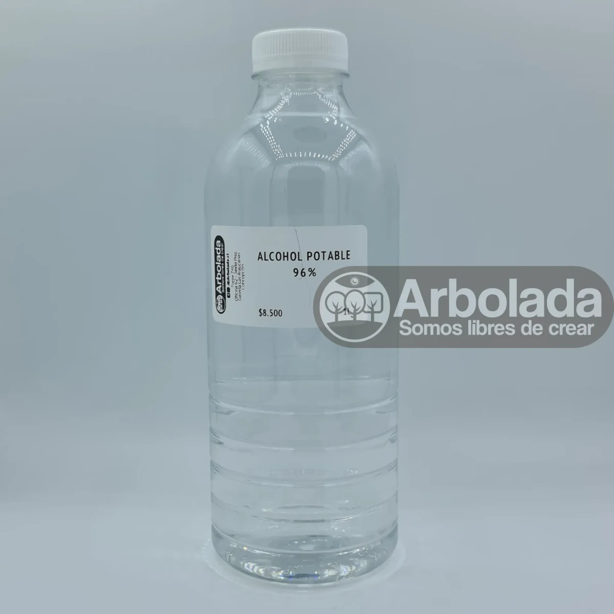Alcohol potable 96° 1 litro1