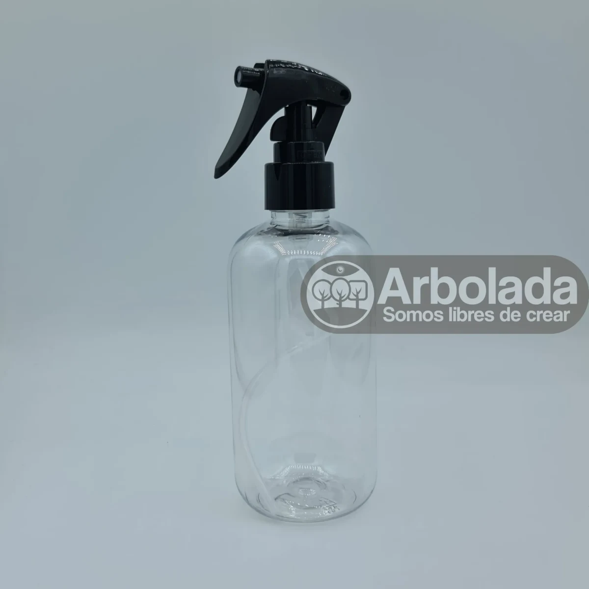 Barril Transparente con gatillo negro 250ml1