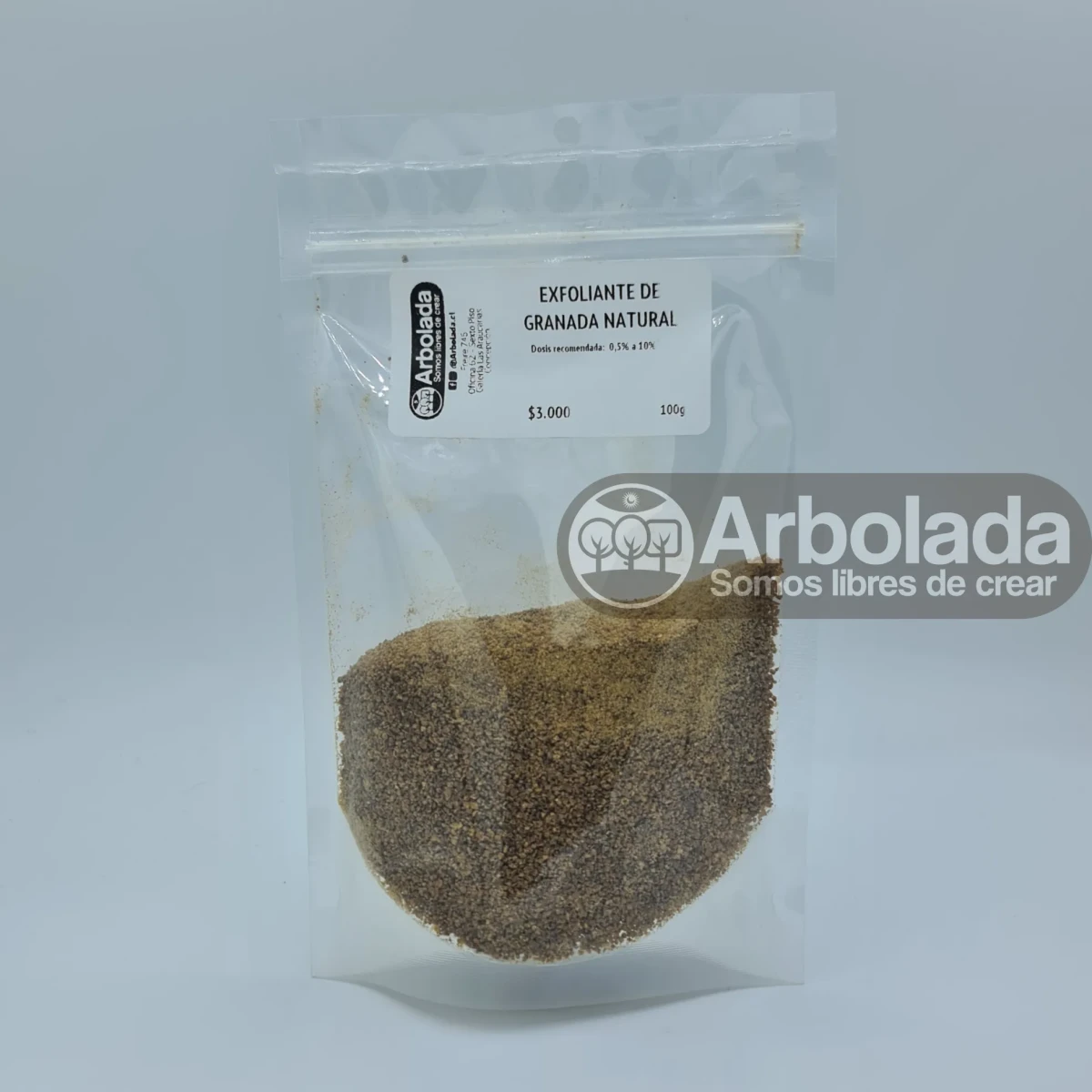 Exfoliante Granada natural 100g1