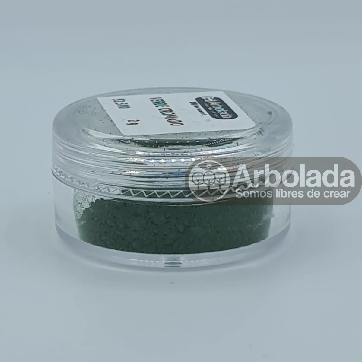 Mica Verde Cromado 2gr1